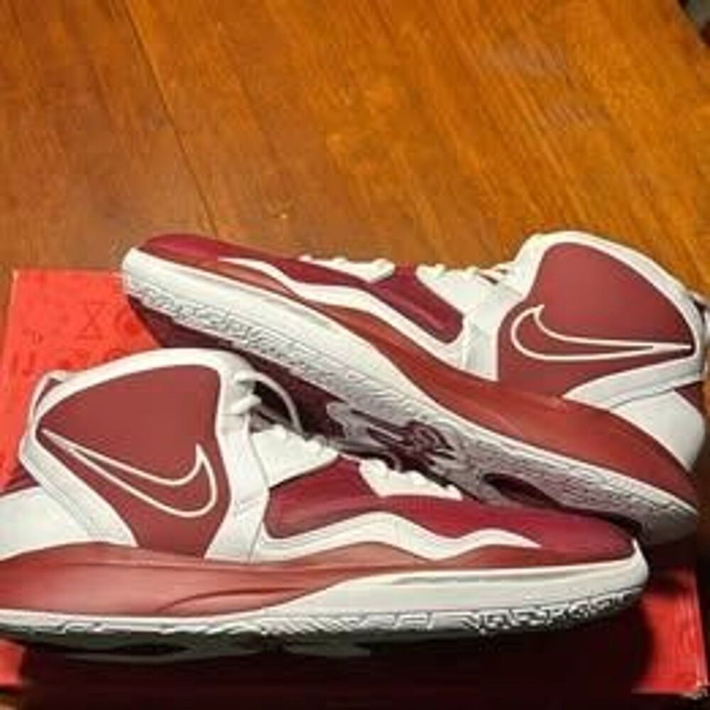 Kyrie Infinity TB Promo Team Red White size 15 - Picture 3 of 7